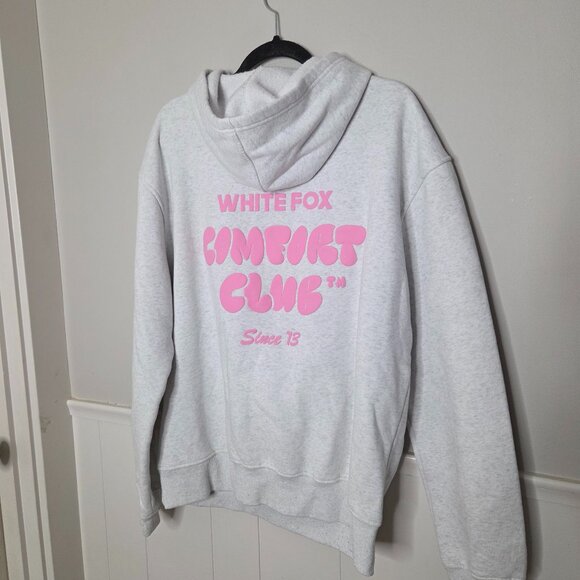 White Fox Boutique Tops - WHITE FOX Comfort Club Hoodie Sweatshirt